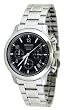 Seiko #SSB007 Men's Stainless Steel Black Dial Chronograph Watch
