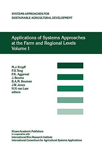 Applications of Systems Approaches at the Farm and Regional Levels: Proceedings of the Second International Symposium on Systems Approaches for ... for Sustainable Agricultural Development)