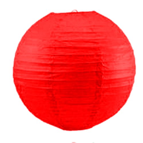 Generic Vogue Round Multicolor Chinese Paper Lanterns Wedding Party Hang Decor
