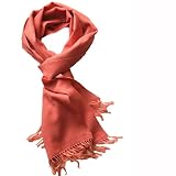 Wool Winter Scarf for Men & Women-Dyed using flowers and natural plants