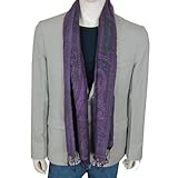 IMAGE OF Neck Scarf Gifts for Men Wool Fabric