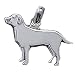 labrador45  - Labrador Dog 925 Sterling Silver Animal Lovers Charm