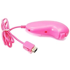 PINK NINTENDO WII CONSOLE CABLE LENGTH 97CM WII NUNCHUK CONTROLLER - BY WHOLESALEUK PHONE CASE COVERS AND ACCESSORIES
