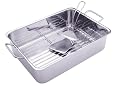 Progressive International Stainless Steel Roasting Pan