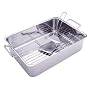 Progressive International Stainless Steel Roasting Pan