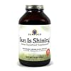 Sunfood Sun Is Shining - Green Superfood (raw, organic and wildcrafted ingredients), by Sunfood, 10-Ounce Glass Jar