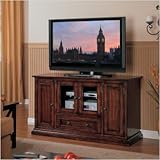 Flat Panel Console by Legends - Natural Wood (ZC-O1300)