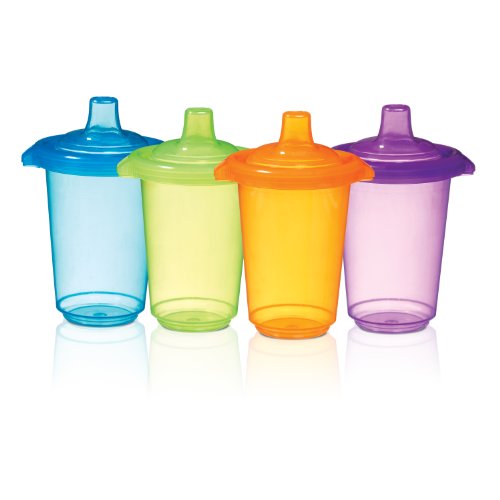 Munchkin 4 Piece Re Usable Sippy Cups 10 Ounce