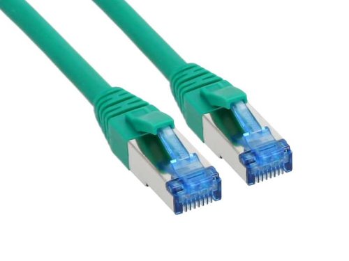 InLine Patchkabel, Cat.6A, S-STP/PIMF, 500MHz, 10m gr&uuml;n Preisvergleich