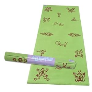 Bean Products (TM) Kids Yoga Buggy Mat 1/8 Thick 60 Length - No Toxic Phthalates