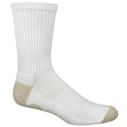 Copper Sole Extreme Athletic Crew Sock 2 Pair