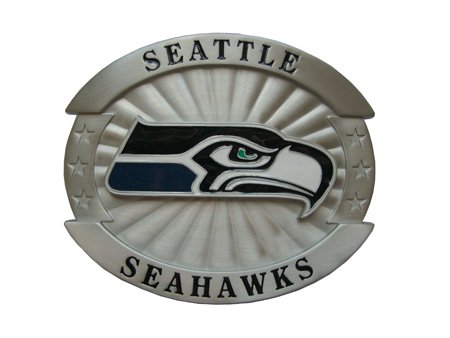 SEATTLE SEAHAWKS NFL Big Buckle Gürtelschnalle NEU USA