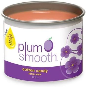 Plum Smooth Strip Wax Cotton Candy 16oz