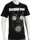 Bravado Mens Green Day Gas Mask Statement T-Shirt