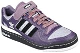 Adidas Mens Forum Lo Claw Velcro Eggplant/Black/Grey Casual shoe Sz: 10