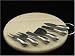 Raclette Cheese and Meat Board with Four Knives & Two Forks