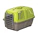 Pet Carrier: Hard-Sided Dog Carrier, Cat Carrier, Small Animal Carrier in Green | Inside Dims 17.91L x 11.5W x 12H & Suitable for Tiny Dog Breeds | Perfect Dog Kennel Travel Carrier for Quick Trips