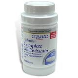 Equate - Mature Complete Multivitamin Silver for Adults 50+, 100 Tablets