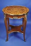 Antique Italian Inlaid Occasional Table