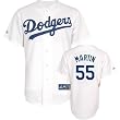 Los Angeles Dodgers Russell Martin 2009 Majestic Youth Home Jersey