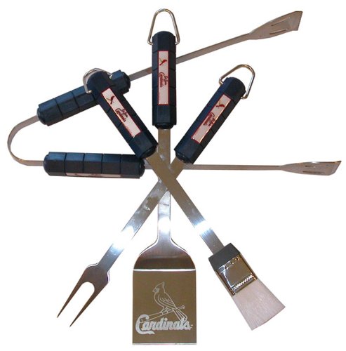 St. Louis Cardinals 4 Piece BBQ Set