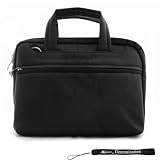Apple Ipad Tablet ( 3G , wifi , WiFi + 3G ) High Durable Case with Removable Shoulder Strap for ipad ( iPad Accessories Only ) + Includes a 4-inch eBigValue (TM) Determination Hand Strap