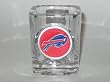 BUFFALO BILLS Team Logo SHOT GLASS with Pewter Logo