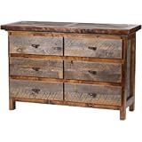 Mountain Woods Furniture Wyoming Collection 6-Drawer 52" Dresser