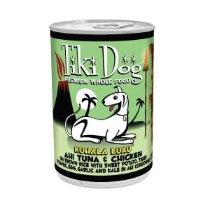Tiki Dog Kohala Luau - Ahi Tuna and Chicken w Sweet Potato and Tiger Prawns 12 14oz cans by Tiki Dog