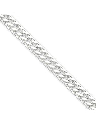 5.5mm, Sterling Silver, Rambo Chain, 18 inch