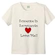 SOMEONE IN SACRAMENTO LOVES ME - BigBoyMusic Youth Designs - White T-shirt