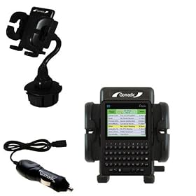Peek GetPeek Pronto Auto Cup Holder with Car Charger - Uses Gomadic TipExchange