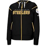 Apparel : Steelers Reebok Women's NFL Dazzle Trim Hoody