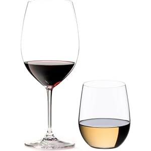 Riedel 8-Piece Vinum Bordeaux and O Viognier Glassware Set