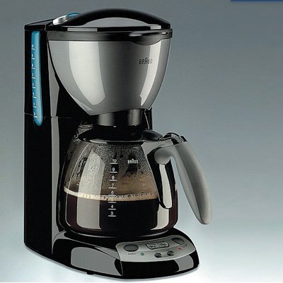 220V Braun Coffeemaker Timer Black by Braun