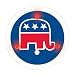 Flashing Republican Button Party Supplies