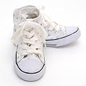 Easy USA Infant Toddler Girls Shoes White Sneakers Baby 4-Toddler 8