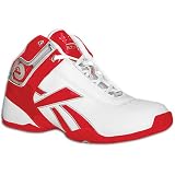 Reebok Men's Unanimous Mid ( sz. 12.5, White/Red )