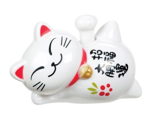 Solar Power Motion Toy - Lucky Cat-image