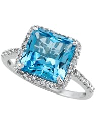 Blue Topaz Ring by Effy Collection®