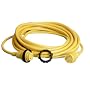 Marinco 50PCM2 PowerCord Marine Electrical Power Cordset (30-Amp, 50-Feet, Yellow)