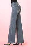 Metrostyle Metro Blues Scoop Pocket Jeans