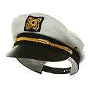 Cotton Yacht Cap-White