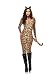 Sexy Adult Women Cougar By Leg Avenue, Leopard, X-