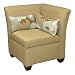 Modular Corner Storage Chair - Tan