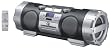 JVC RV-NB 10 B CD-Radiorekorder schwarz/silber