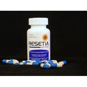 RESETIA - Ephedra & Synephrine-Free Weight Management Capsules, 60-Count Bottle