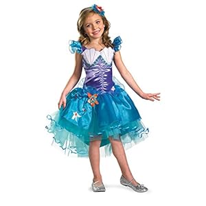 Disguise Girl's Disney The Little Mermaid Ariel Tutu Prestige Costume, 3T-4T