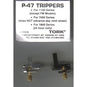 2 Pack Tork P47 - Trippers - 1 ON and 1 OFF - For 1100 7000 and 1800 Series by 