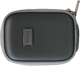 Kameratasche, Hartschalen -Case, -Hülle, auch für Handy, Wertsachen; Farbe: Grau